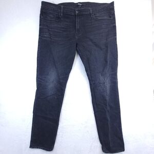 Hudson Jeans Men's 42x32 Black Axl Skinny Flex Stretch Denim Pants